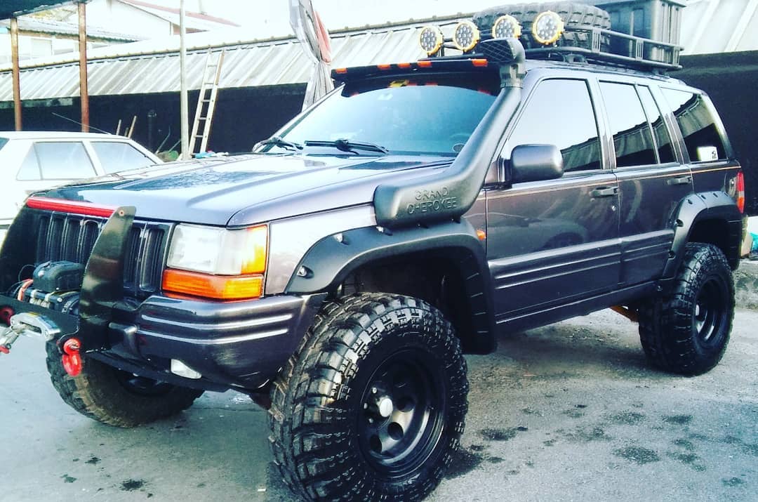Jeep Grand Cherokee ZJ Dodik Şnorkel Moonvisor Tam Set