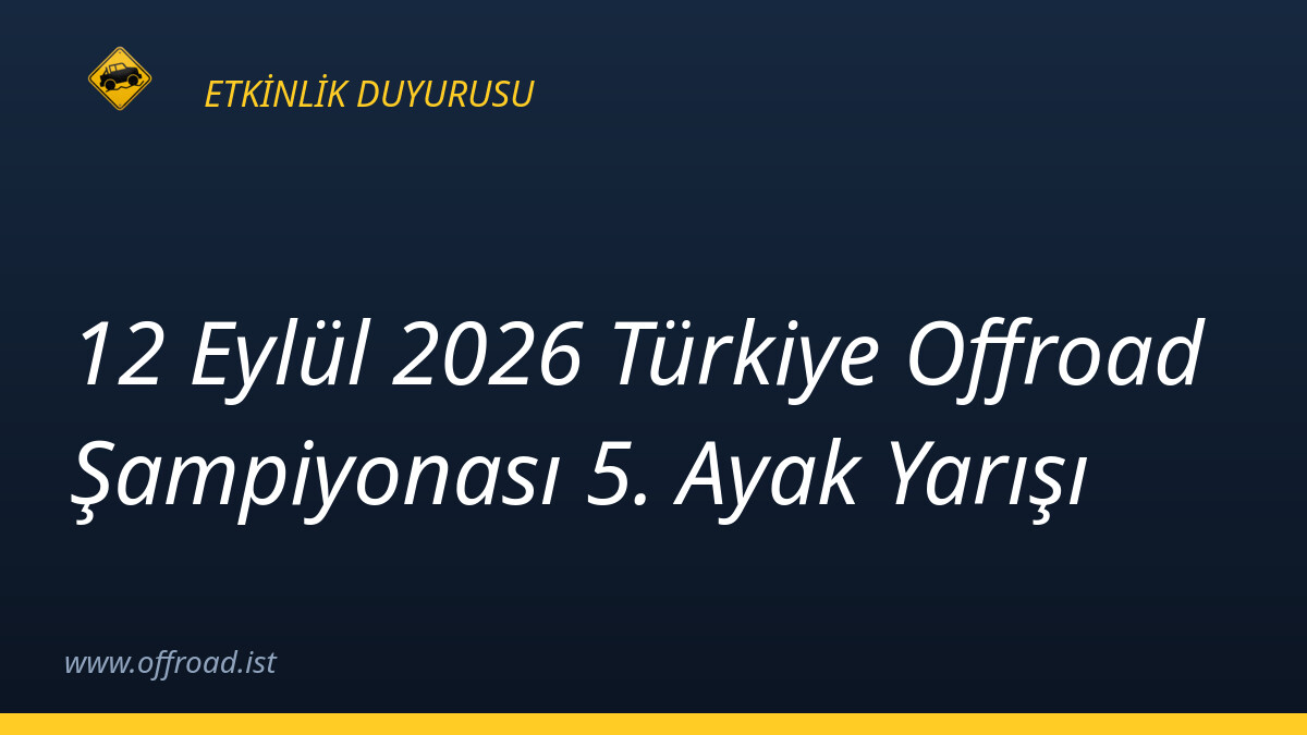 Offroad.ist hikâyesi