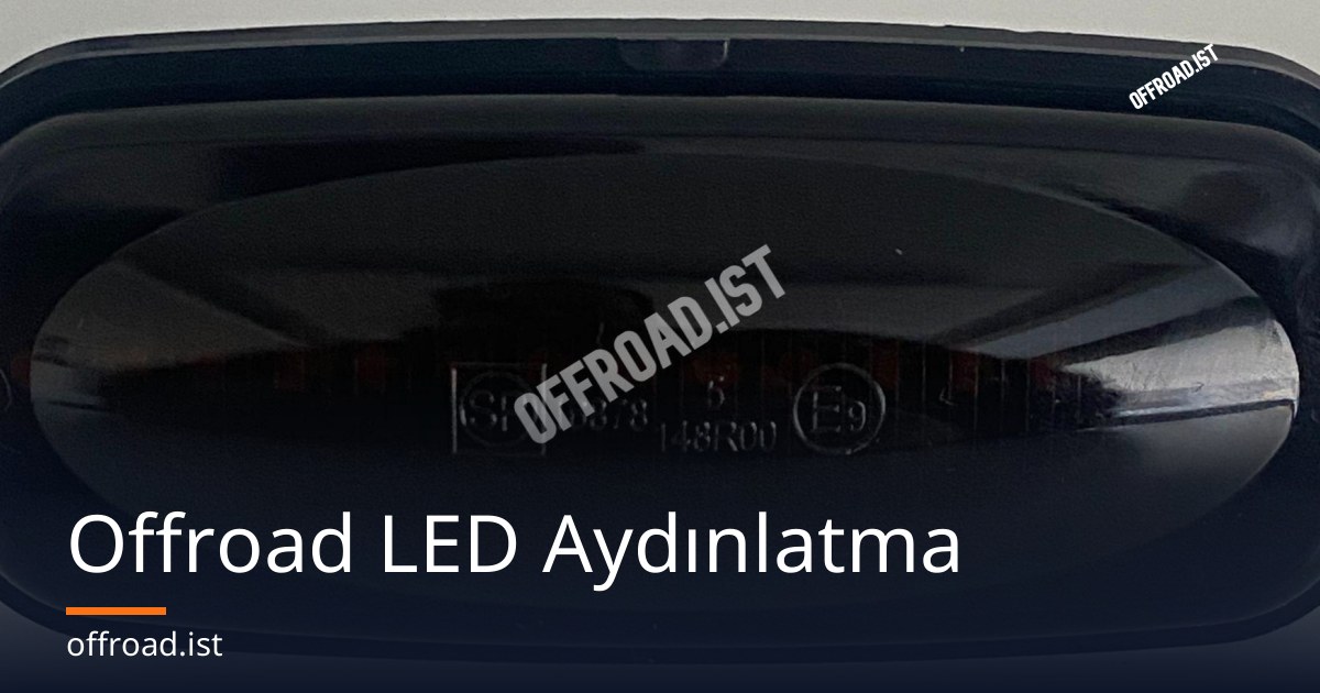 Offroad LED Aydınlatma