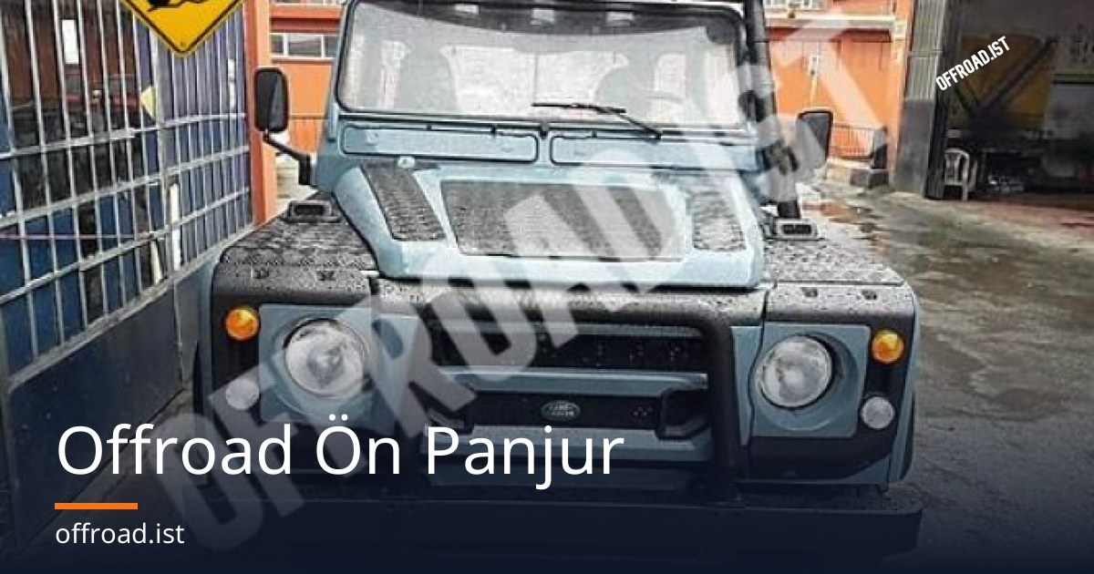 Offroad Ön Panjur