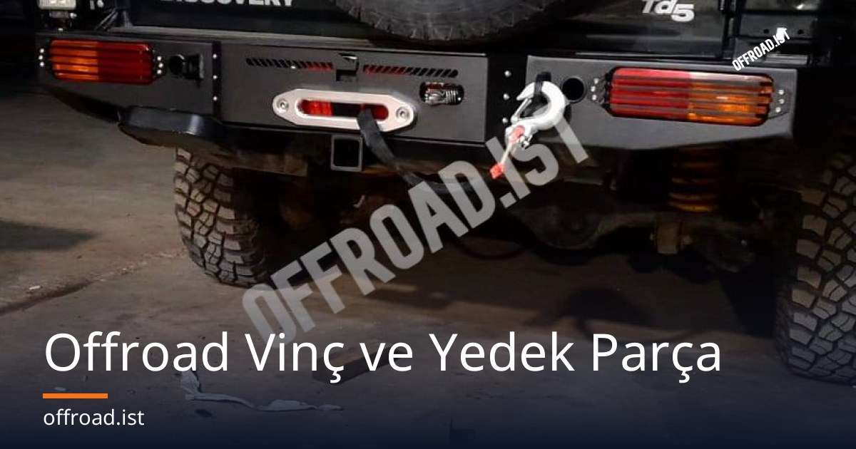 Offroad Vinç ve Yedek Parça