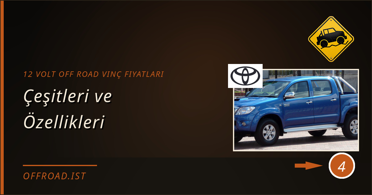 12 volt off road vinç fiyatları - Çeşitleri ve Özellikleri