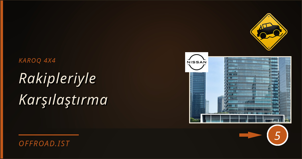 karoq 4x4 - Rakipleriyle Karşılaştırma