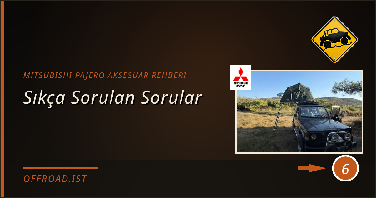 mitsubishi pajero aksesuar rehberi - Sıkça Sorulan Sorular