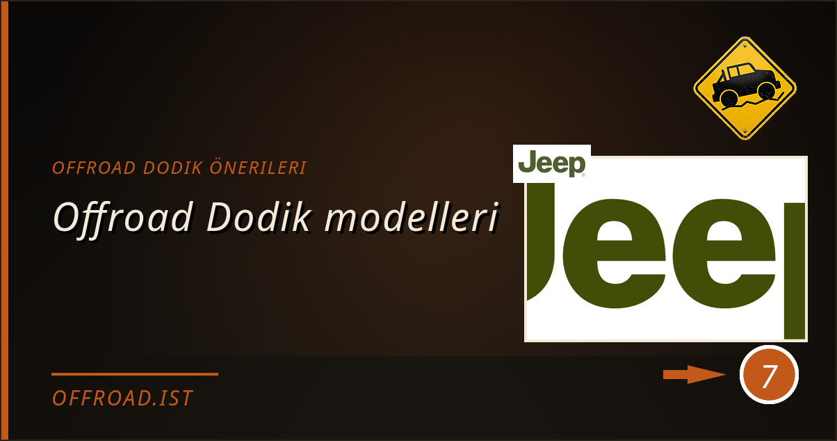 offroad dodik önerileri - Offroad Dodik modelleri