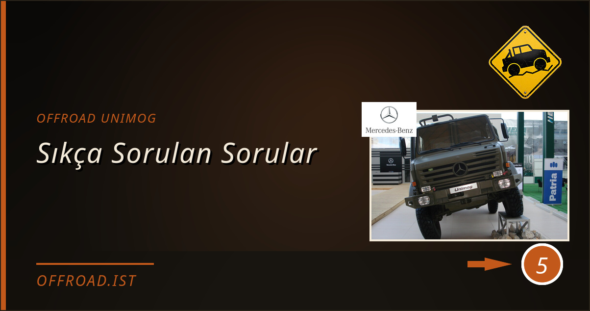 offroad unimog - Sıkça Sorulan Sorular