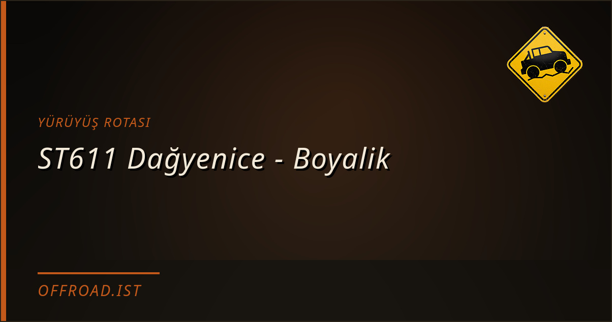 ST611 Dağyenice - Boyalik