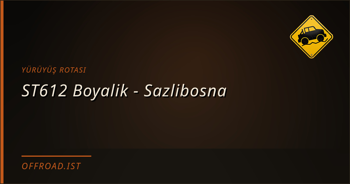 ST612 Boyalik - Sazlibosna