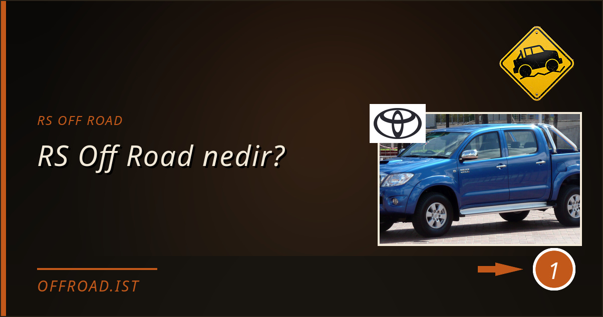 rs off road - RS Off Road nedir?