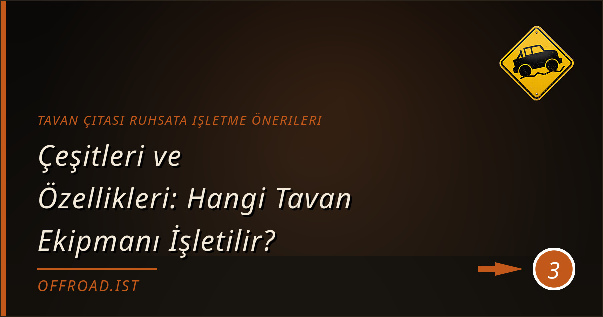 tavan çıtası ruhsata işletme önerileri - Çeşitleri ve Özellikleri: Hangi Tavan Ekipmanı İşletilir?