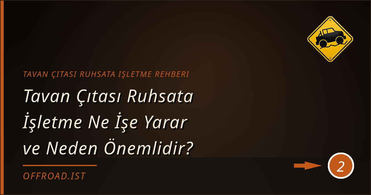 tavan çıtası ruhsata işletme - Tavan Çıtası Ruhsata İşletme Nedir?