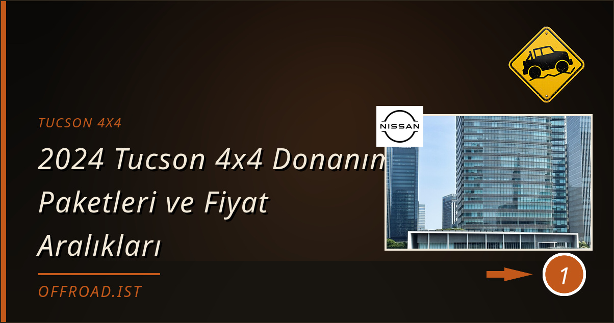 tucson 4x4 - 2024 Tucson 4x4 Donanım Paketleri ve Fiyat Aralıkları