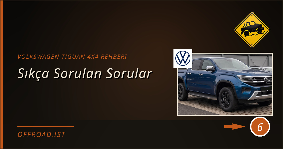 volkswagen tiguan 4x4 rehberi - Sıkça Sorulan Sorular