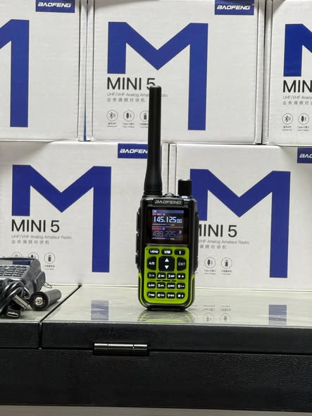 Baofeng Mini 5 UHF/VHF Bluetooth Uygulama Destekli Telsiz