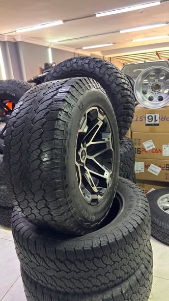 General 285/60R18 33 inç 6x139.7 Off-Road Jant Lastik Takımı