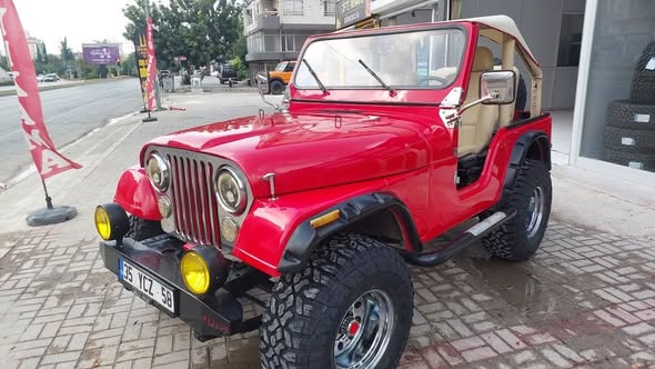 Jeep CJ5 Oj Benzinli 6 Silindir 4x4 2