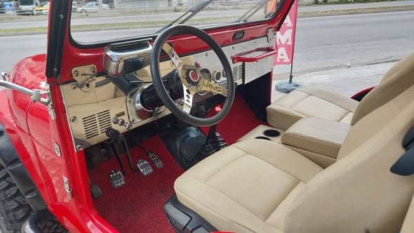 Jeep CJ5 Oj Benzinli 6 Silindir 4x4 3