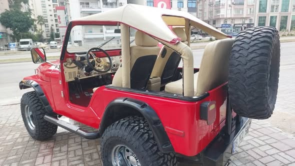 Jeep CJ5 Oj Benzinli 6 Silindir 4x4 4