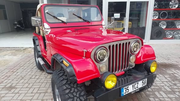Jeep CJ5 Oj Benzinli 6 Silindir 4x4