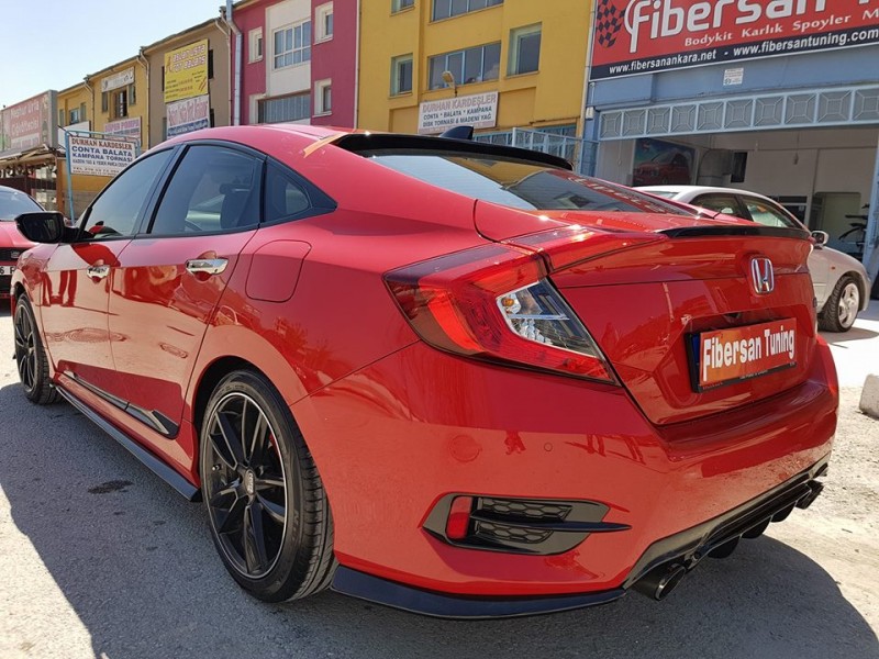 HONDA CİVİC FC5 RS ARKA TAMPON SAG-SOL LİP