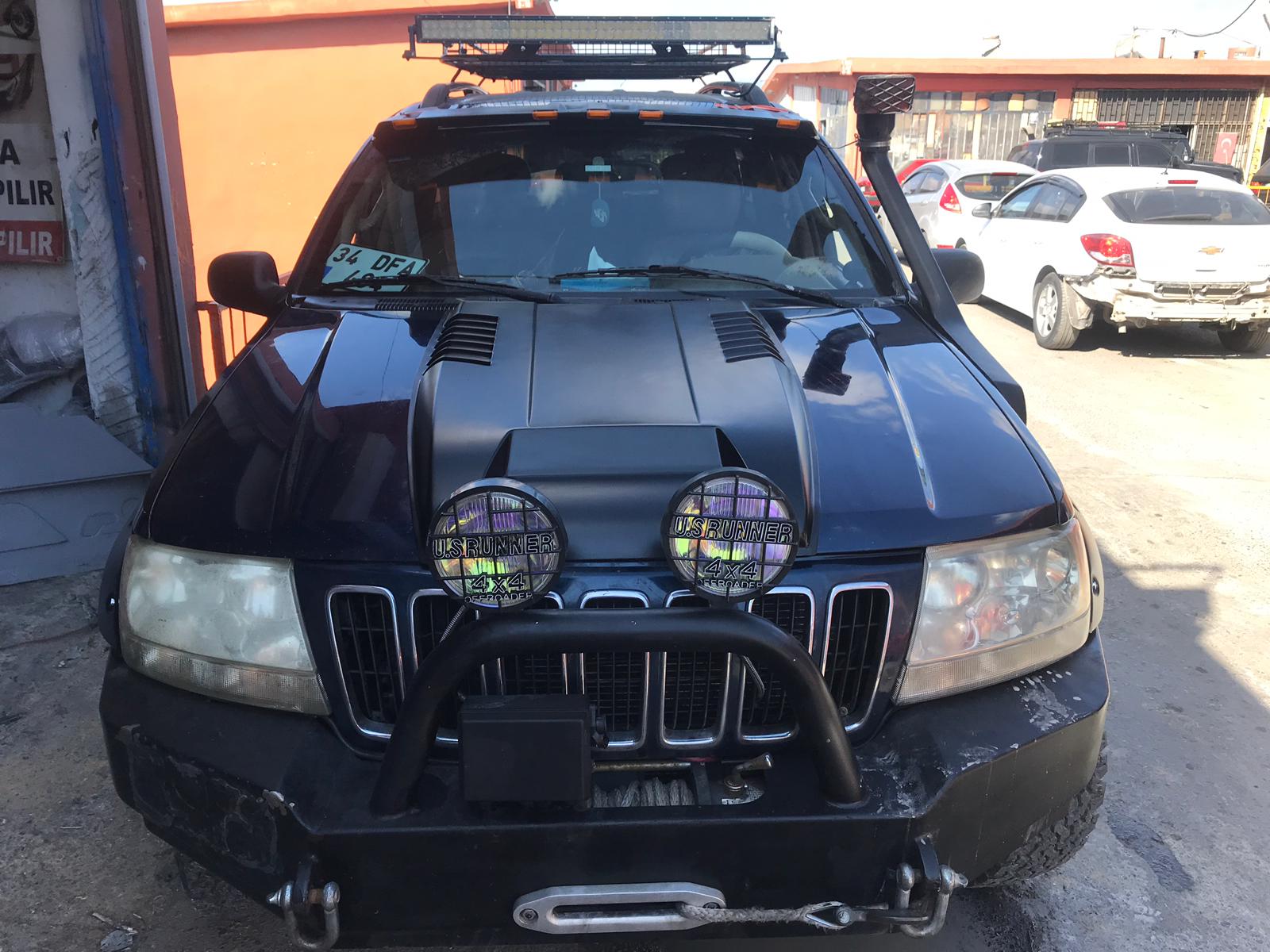 Jeep Grand Cherokee WJ Kaput Kabartma