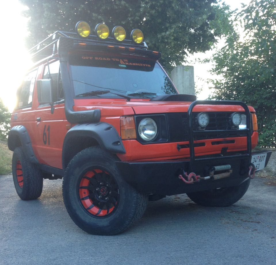 Mitsubishi Pajero Dodik Şnorkel ve Moonvisor