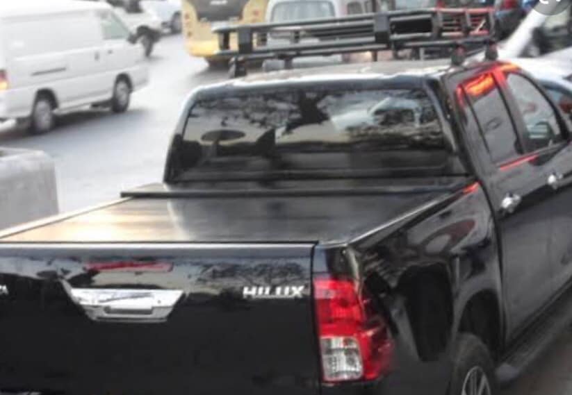 Hilux revo 2016 2020 model uyumlu sürgülü kasa kapağı