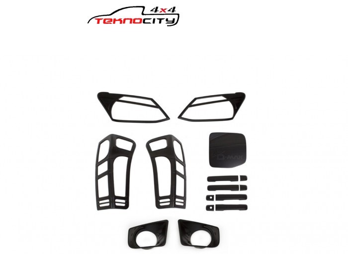 Isuzu Dmax ABS Siyah Set (4 Parça)