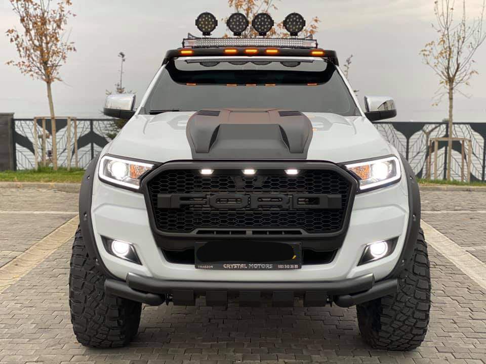 MERCEDES X-CLASS ÖN KORUMA SHARK SİYAH