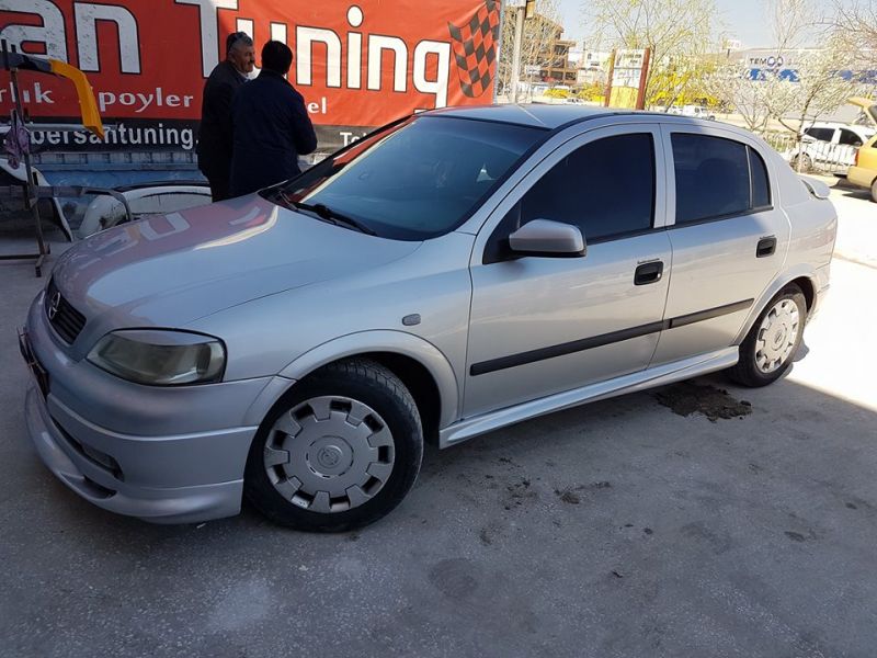 Opel Astra G Side Skirt Set - Fibersan Tuning