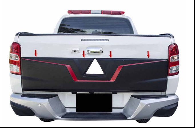 2015+L200 BAGAJ KAPAK ŞİŞİRMESİ PLASTİK 2015-2019