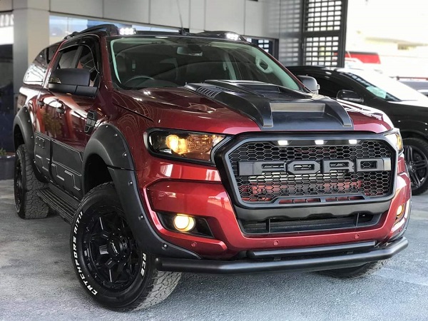 FORD RANGER 2012-- ÖN KORUMA DOUBLE SİYAH