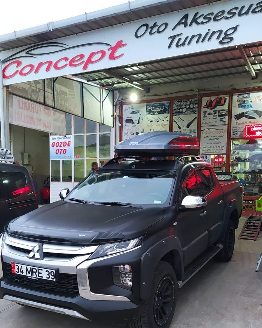 YENİ KASA L200 İÇİN PERFİLEX BOSPHORUS 500 LT ÇİF TARAFA AÇILA BİLEN PORT BAGAJ