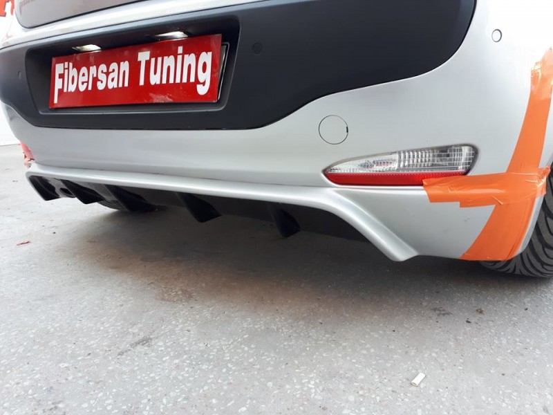 FİAT PUNTO EVO ARKA TAMPON EKİ