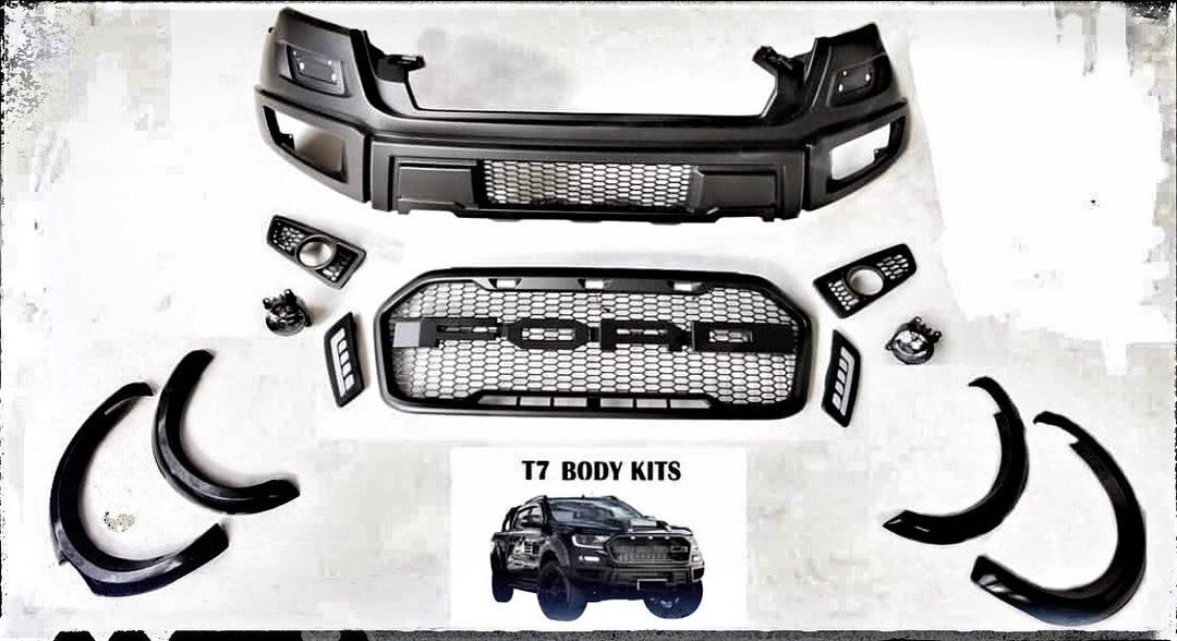 Ford Ranger Raptor 2016 ve Sonrası T7 Uyumlu Bodykit Raptor