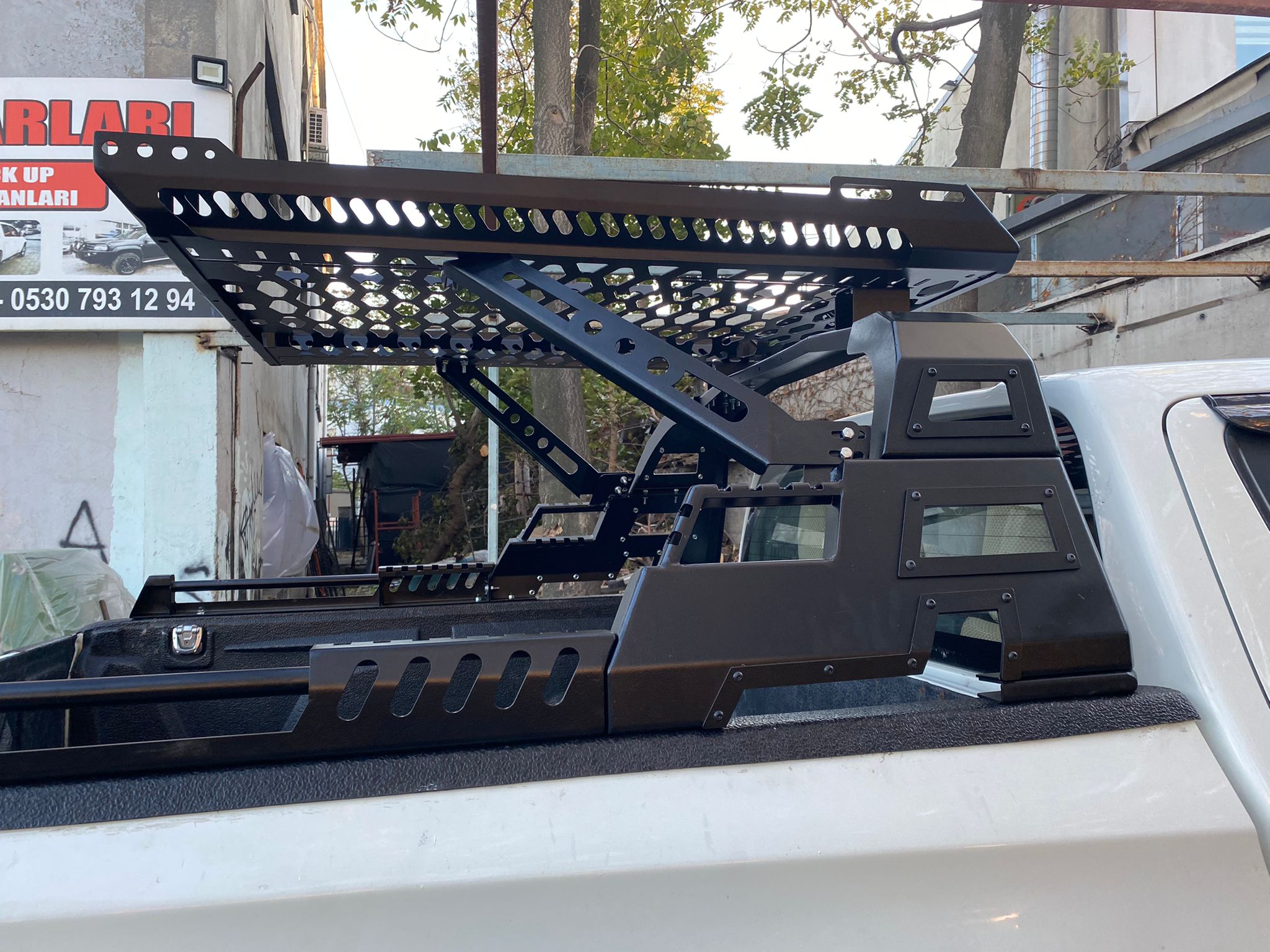 VOLKSWAGEN AMAROK ROLLBAR KASA ÜZERİ SEPETLİ ROLLBAR WOLFSKIN