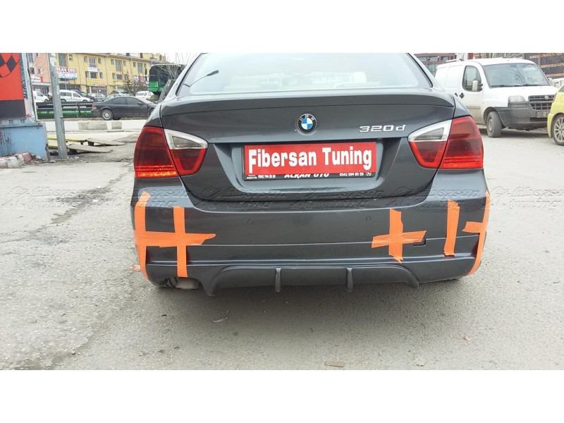 BMW E90 ARKA TAMPON EKİ