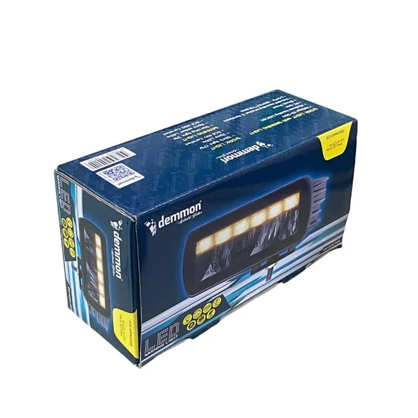 DEMMON 12-24V LED BAR OFF-ROAD BEYAZ IŞIK (3 FONKSİYONLU SARI ÇAKAR)