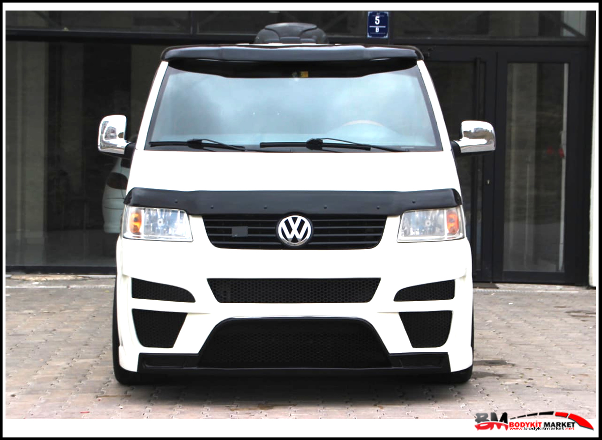 TRANSPORTER T5 SPOR ÖN TAMPON FİBERGLAS BOYASIZ