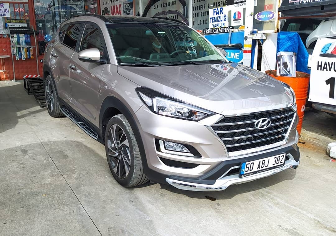 HYUNDAİ TUCSON ARACA ÖZEL YAN BASAMAK ÖN ARKA DİFİZÖR