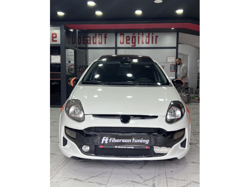 fiat punto evo abarth body kit ---fibersan tuning