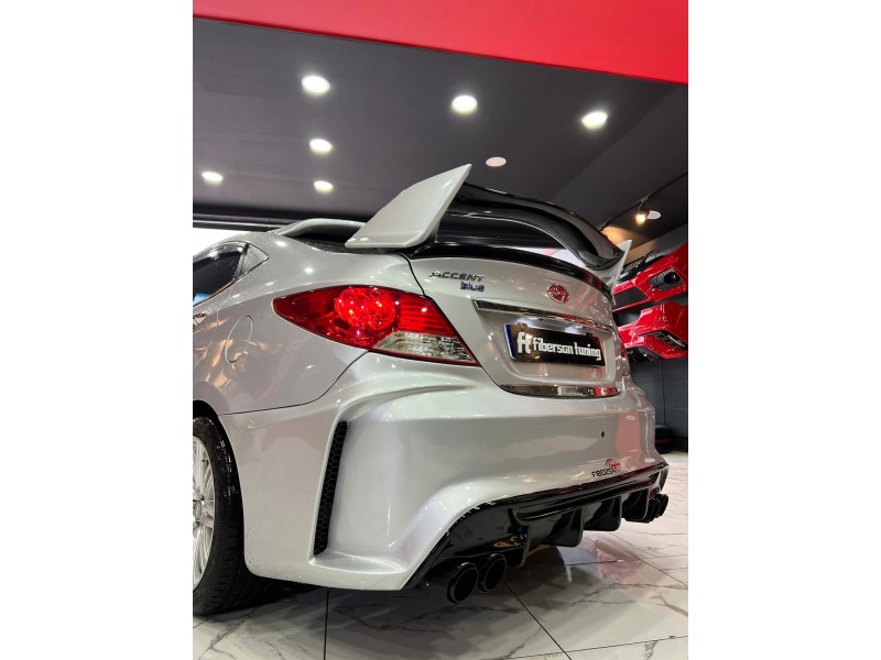 HYUNDAİ BLUE FT PLUS ARKA TAMPON---fibersan tuning