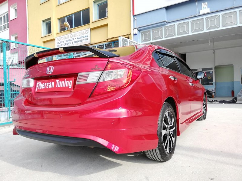 HONDA CİVİC FB7 (2012...) ARKA TAMPON EKİ