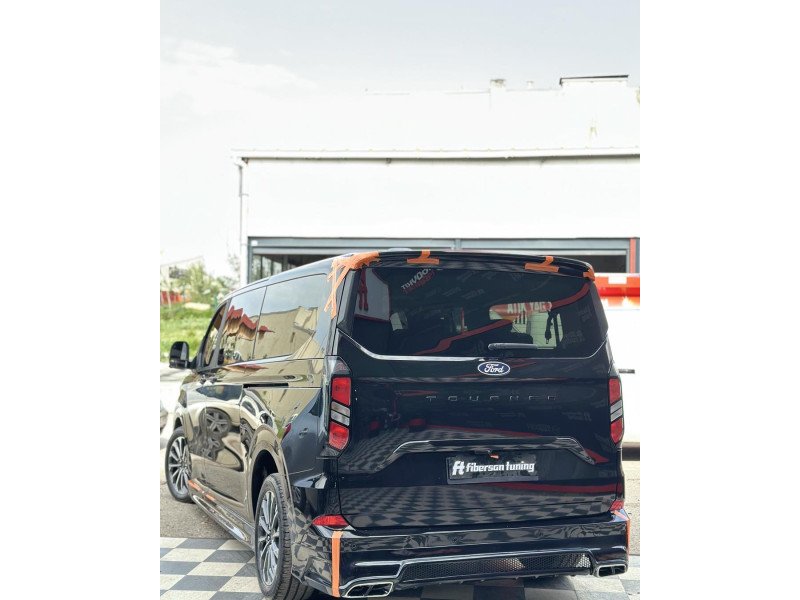 FORD CUSTOM ( 2024 ...) ARKA TAMPON EKİ---fibersan tuning
