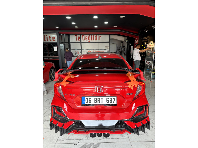 honda fc5 typer tampon arka köşeler--fibersan tuning
