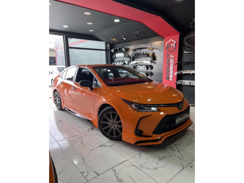 toyota corolla (2019...) body kit ( 002 )-fibersan tuning