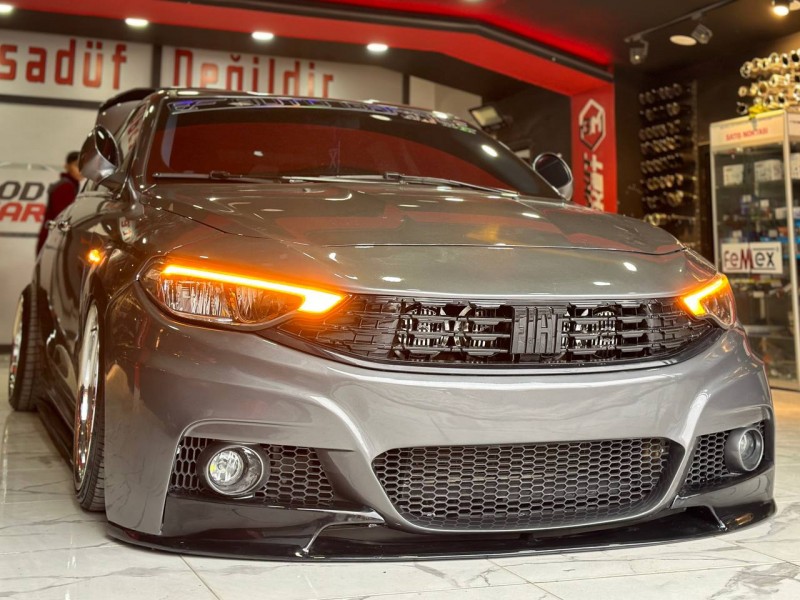 fiat egea M sport ön tampon(2015....)----fibersan tuning