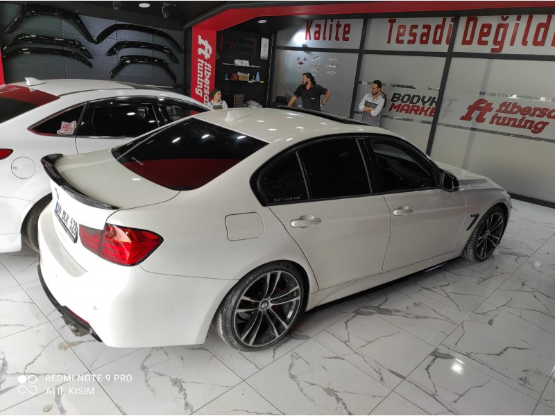 BMW F30 YARASA SPOİLER---fibersan tuning