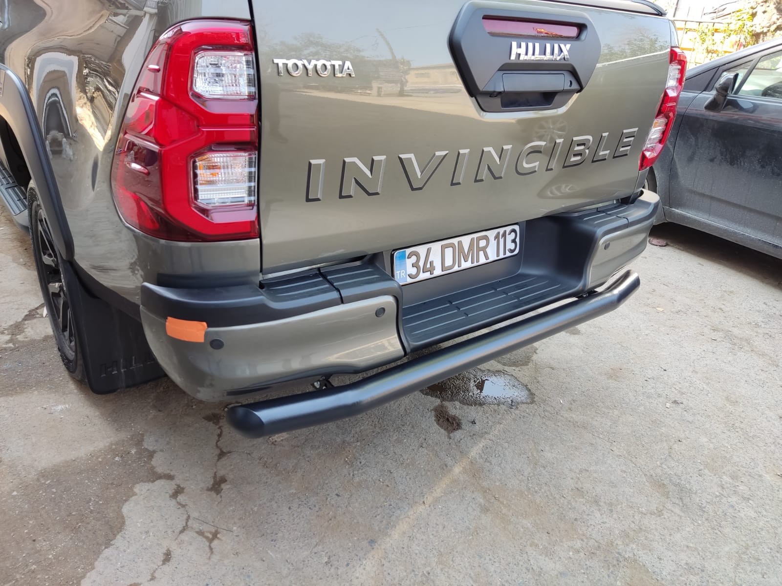 FORD RANGER 2023+ ARKA KORUMA SINGLE SİYAH
