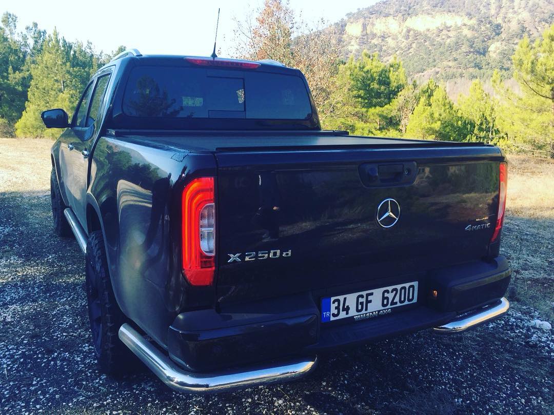 Mercedes X-Class Arka Koruma Demiri